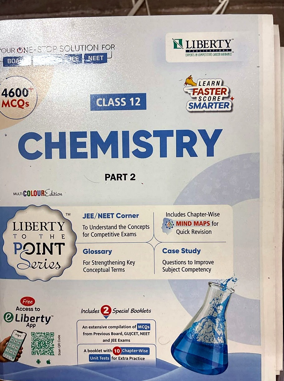 Chemistry Class 12 Educational Textbook Printed by Brigar Media